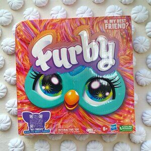 Furby Coral Plush Toy, Voice Activated, 15 Fashion Accessories, Interactive Toys